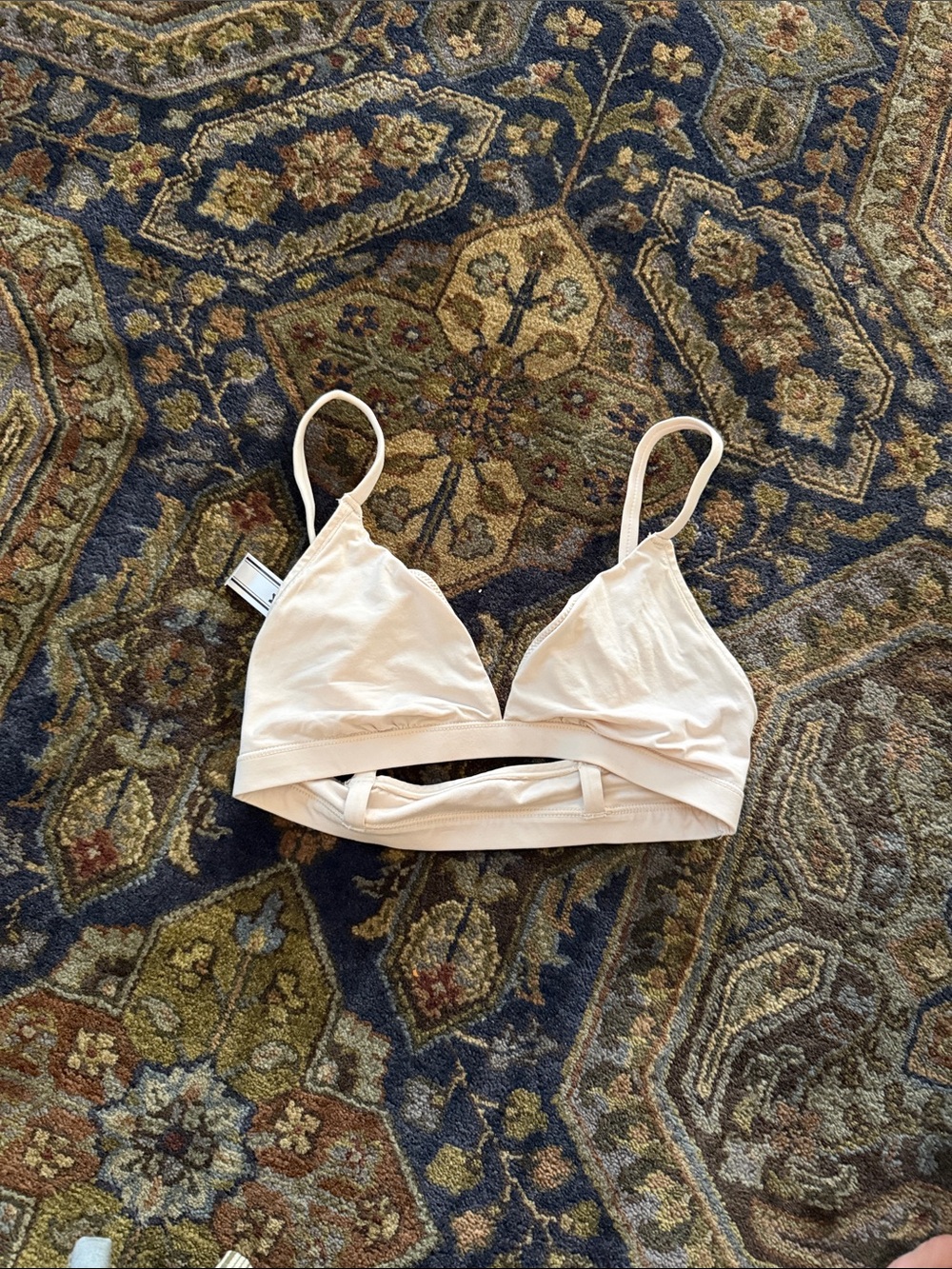 PINK Victoria's Secret Light Beige Triangle Bralette